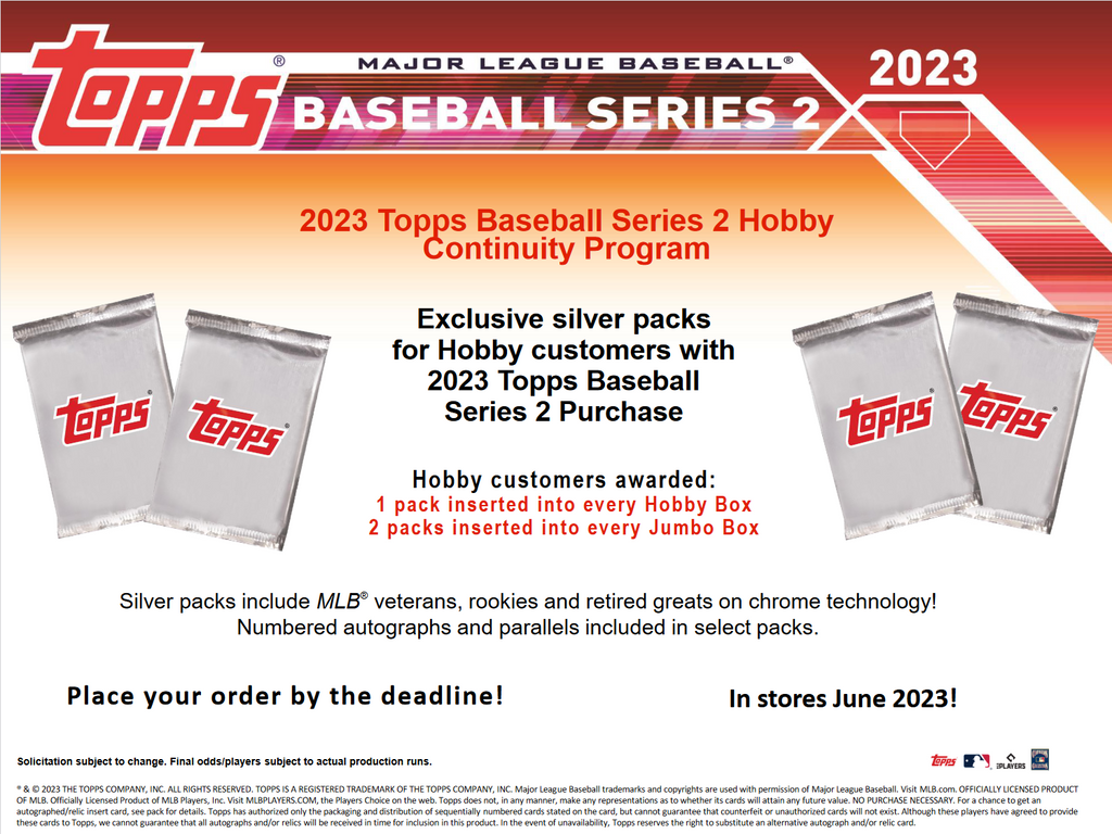 2023 Topps Series 2 Baseball Hobby 12 Box Case