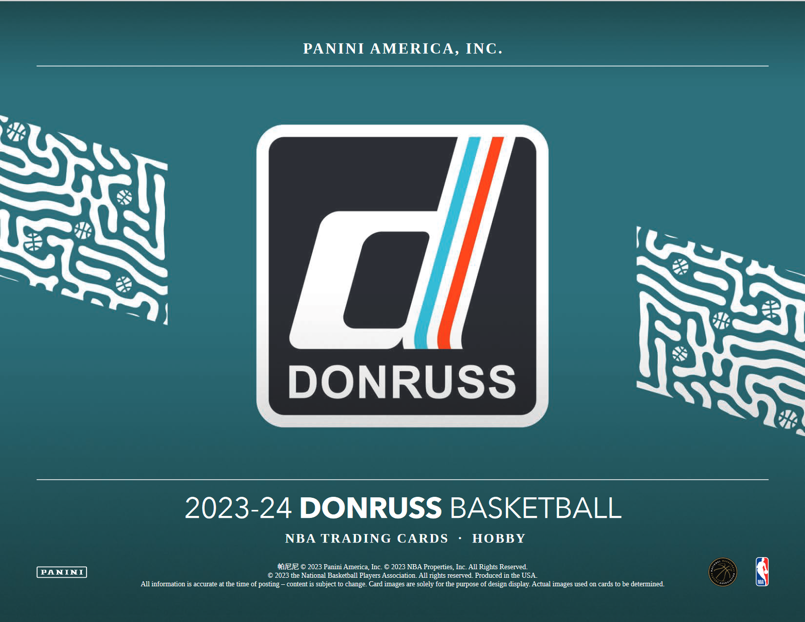 2023-24 Panini Donruss Basketball Hobby 10 Box Case