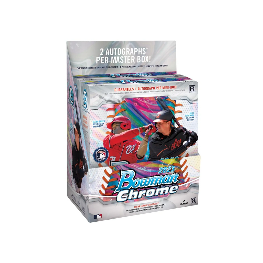 2023 Bowman Chrome Baseball Hobby 12 Box Case